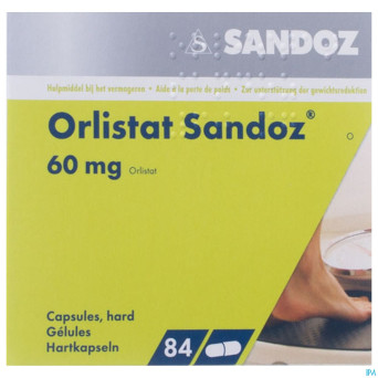 Orlistat sandoz caps dure  84 x 60 mg