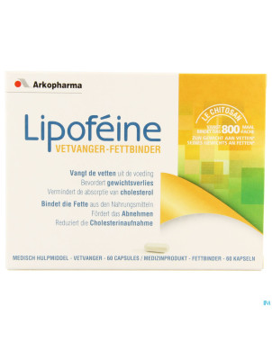 Lipofeine chitosan caps 60