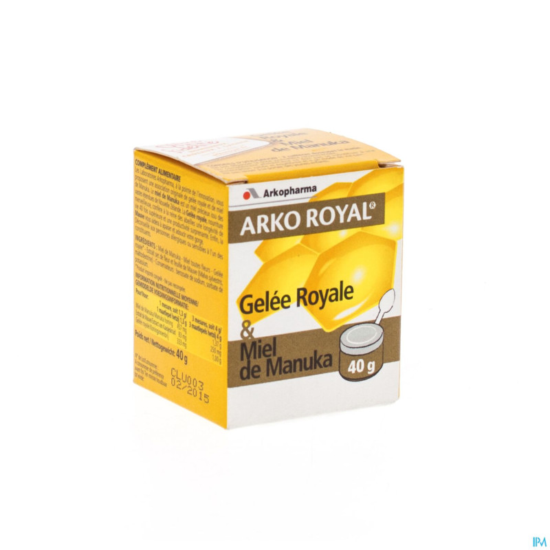 Arkoroyal miel de manouka + gelee royale 40g
