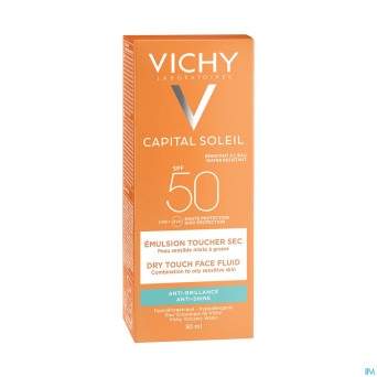 Vichy cap sol ip50+ cr vis dry touch 50ml