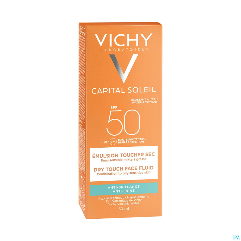 Vichy cap sol ip50+ cr vis dry touch 50ml