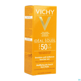 Vichy cap sol ip50+ cr vis dry touch 50ml