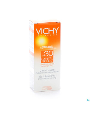Vichy cap sol ip30 cr vis peau sens ps 50ml