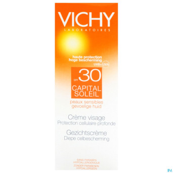 Vichy cap sol ip30 cr vis peau sens ps 50ml