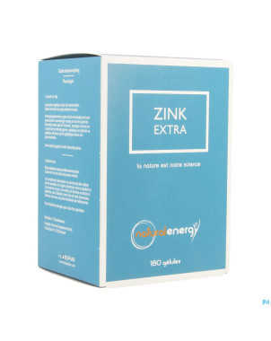 Zinc extra    caps 180 natural energy labophar
