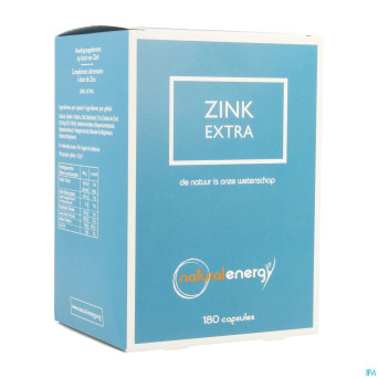 Zinc extra    caps 180 natural energy labophar
