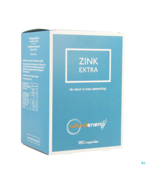 Zinc extra    caps 180 natural energy labophar