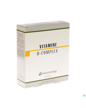Vitamine d complex natural energy perles 120