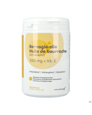 Natural energy huile bourrache  caps 250