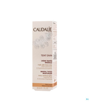 Caudalie soleil divine cr teintee p.mate tube 30ml