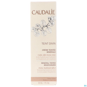 Caudalie soleil divine cr teintee p.mate tube 30ml
