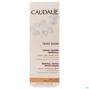 Caudalie soleil divine cr teintee p.mate tube 30ml
