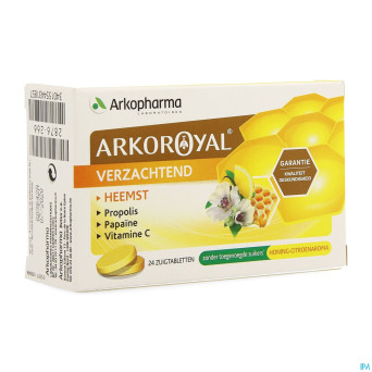 Arkoroyal propolis papaine pastilles tube 2x10