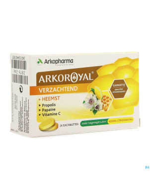 Arkoroyal propolis papaine pastilles tube 2x10
