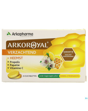 Arkoroyal propolis papaine pastilles tube 2x10