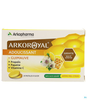 Arkoroyal propolis papaine pastilles tube 2x10