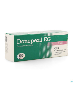 Donepezil eg 5,0 mg comp pell 98x5,0mg