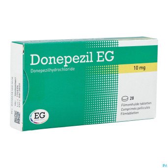 Donepezil eg 10,0mg comp pell 28x10,0mg