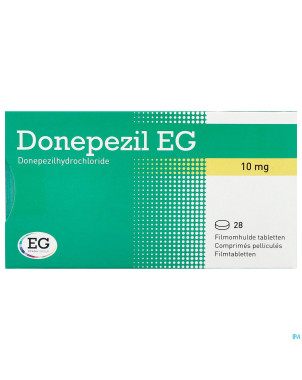 Donepezil eg 10,0mg comp pell 28x10,0mg