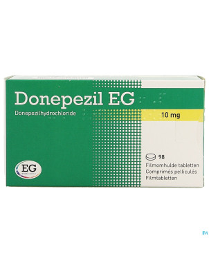 Donepezil eg 10,0mg comp pell 98x10,0mg