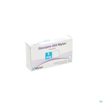 Olanzapine odis mylan comp orodisp  98 x  5 mg
