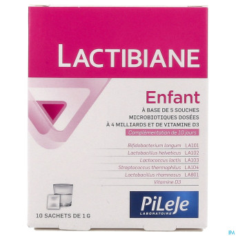 Lactibiane enfant 1g sach 10x1g