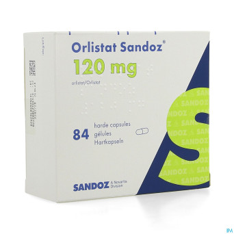 Orlistat sandoz caps dure  84 x120 mg