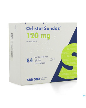 Orlistat sandoz caps dure  84 x120 mg