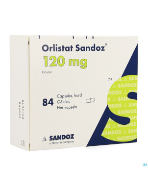 Orlistat sandoz caps dure  84 x120 mg