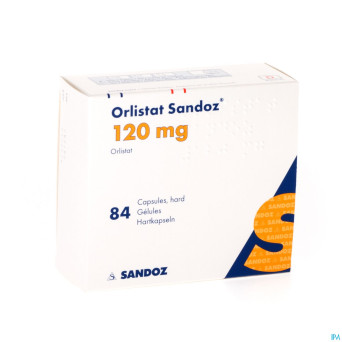 Orlistat sandoz caps dure  84 x120 mg