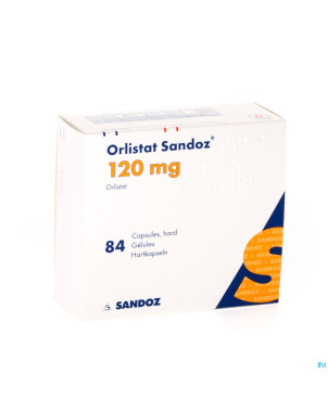 Orlistat sandoz caps dure  84 x120 mg