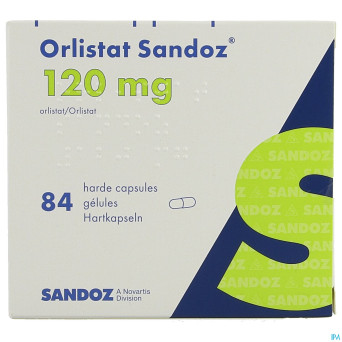 Orlistat sandoz caps dure  84 x120 mg