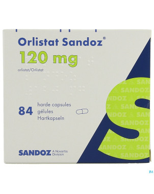 Orlistat sandoz caps dure  84 x120 mg