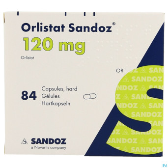 Orlistat sandoz caps dure  84 x120 mg