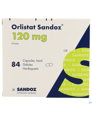 Orlistat sandoz caps dure  84 x120 mg