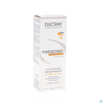 Ducray melascreen photoprotect.cr riche ip50+ 40ml