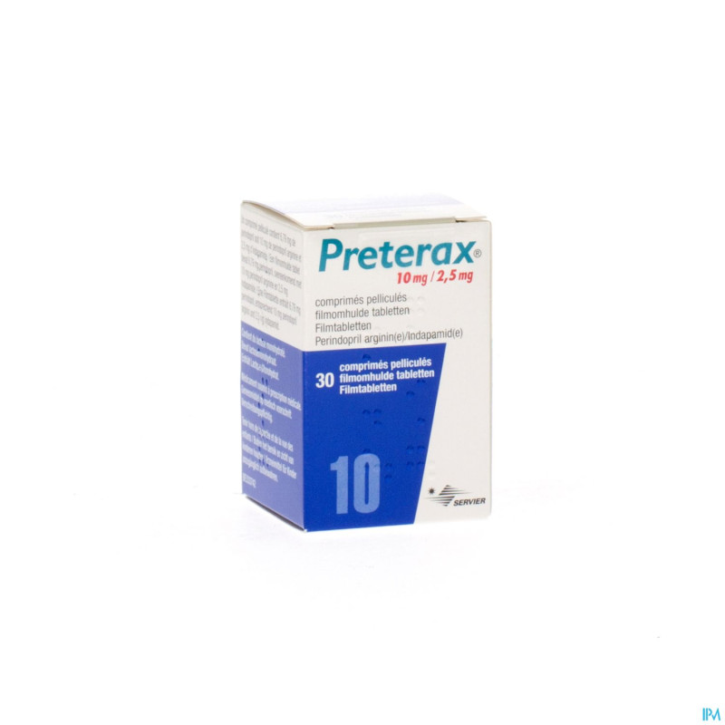 Preterax comp  30 x 10,0 mg/2,5 mg
