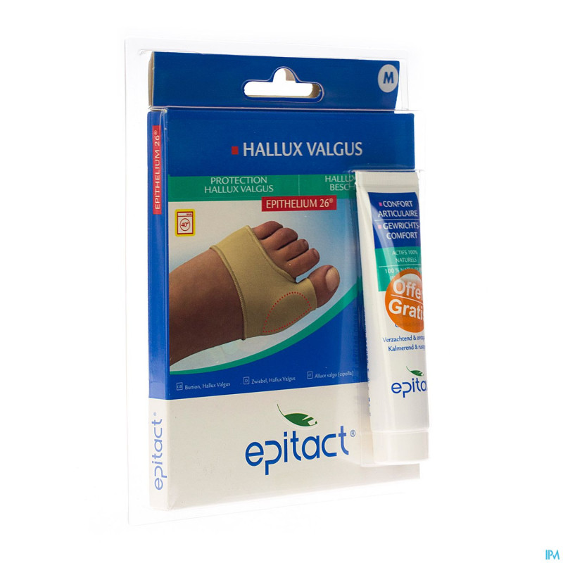 Epitact hallux valgus m 1 + creme 30ml    promo