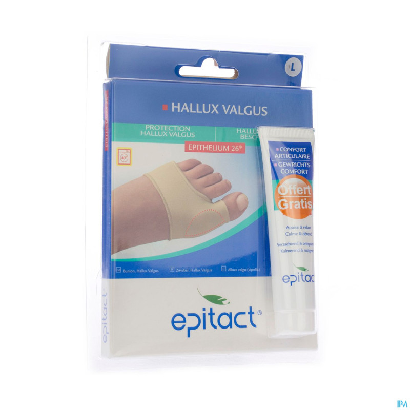Epitact hallux valgus l 1 + creme 30ml    promo