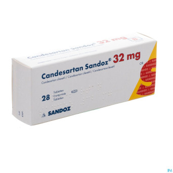 Candesartan sandoz tabl 28 x 32 mg