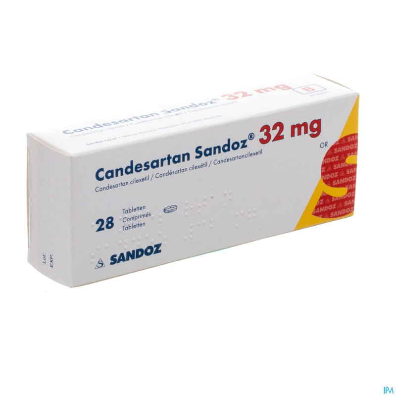 Candesartan sandoz tabl 28 x 32 mg