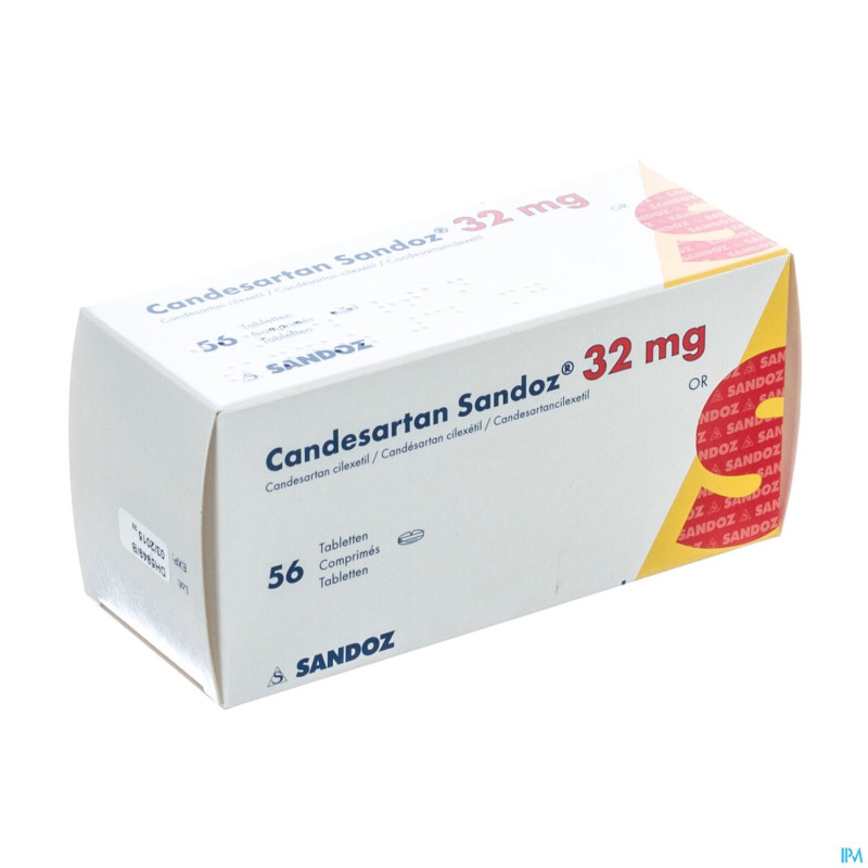 Candesartan sandoz tabl 56 x 32 mg