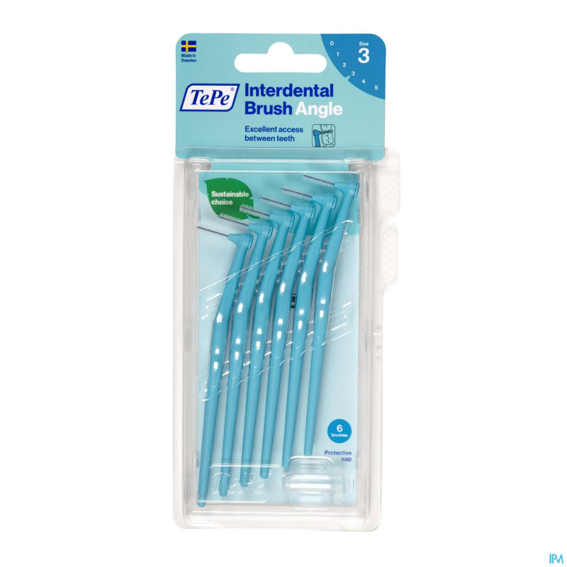 Tepe angle interdental ragers blue 0,6mm  6 154640