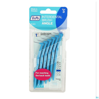 Tepe angle interdental ragers blue 0,6mm  6 154640