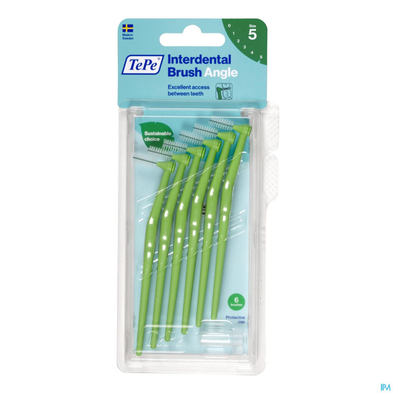 Tepe angle interdental ragers green 0,8mm 6 154660