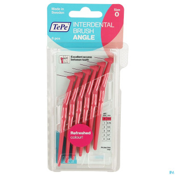 Tepe angle interdental ragers pink 0,4mm  6 154610