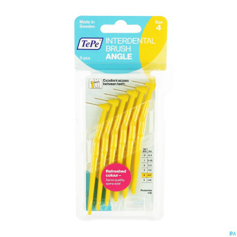 Tepe angle interdent. ragers yellow 0,8mm 6 154650