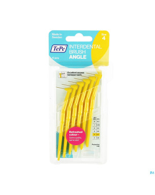 Tepe angle interdent. ragers yellow 0,8mm 6 154650