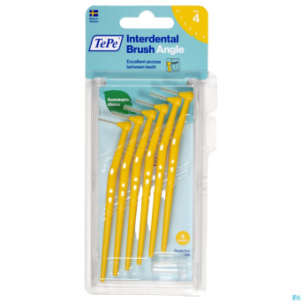 Tepe angle interdent. ragers yellow 0,8mm 6 154650