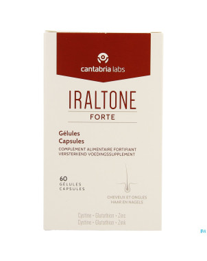 Iraltone forte chute chev-ongles fragiles caps 60
